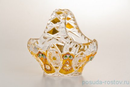 Корзинка 15 см &quot;Хрусталь с золотом&quot; / 012602
