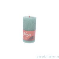 Свеча Рустик 13 х 6,8 см &quot;Зеленый шалфей /Bolsius&quot;  / 257272
