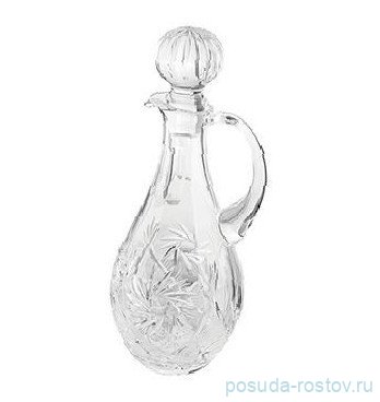 Графин с ручкой 750 мл, хрусталь / 319094