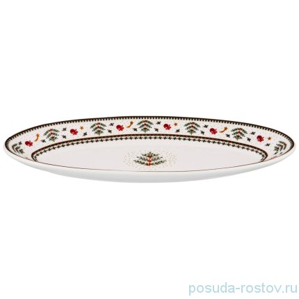Блюдо 30 х 12 х 3 см овальное &quot;Christmas Collection&quot; / 192097