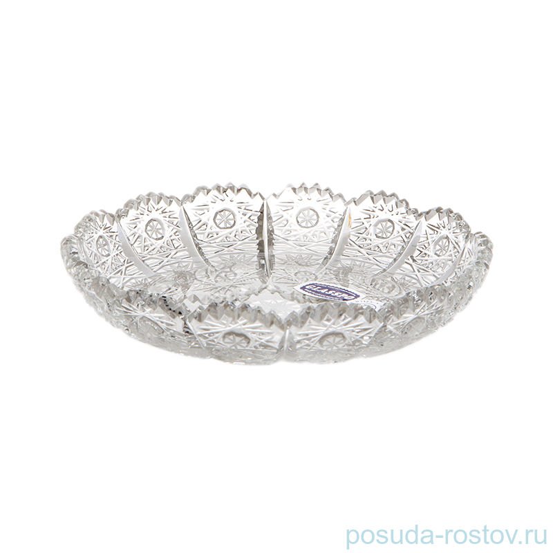 Конфетница 11,5 см "Хрусталь резной /66003" / 101580