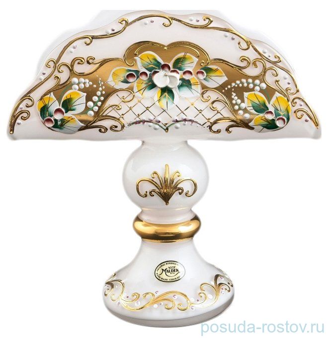 Салфетница 20 см н/н "Лепка белая" / 098383