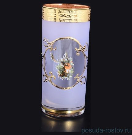 Стаканы для воды 6 шт &quot;Антик /Охота розовая&quot; B-G / 115884