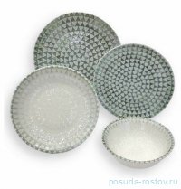 Набор тарелок 24 предмета на 6 персон &quot;TULU /PORCELAIN SETS /White&quot; / 303459