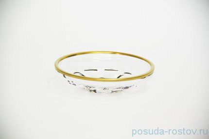 Блюдце &quot;Полаис /Золотая кайма&quot; / 070729