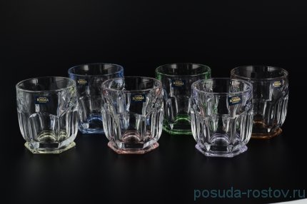 Стаканы для виски 250 мл 6 шт &quot;Сафари /Ассорти&quot; / 095936