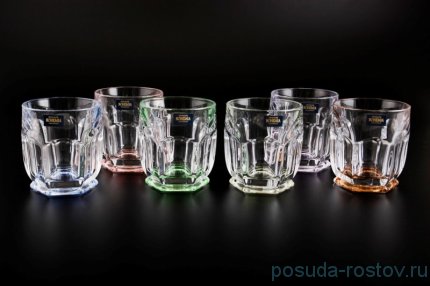 Стаканы для виски 250 мл 6 шт &quot;Сафари /Ассорти&quot; / 095936