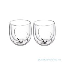 Стаканы для воды 300 мл 2 шт с двойными стенками &quot;Animals&quot; / 293477