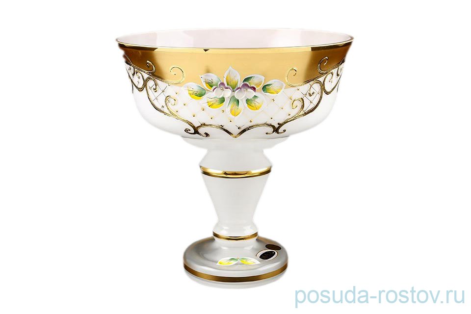 Конфетница 20 см н/н "Лепка белая" SC / 146945