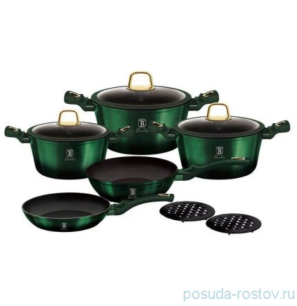 Набор посуды 10 предметов &quot;Emerald Collection&quot; / 280662