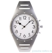 Часы настенные 41 х 26,5 х 5 см кварцевые серебро &quot;WATCH&quot; / 188035