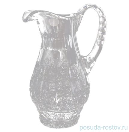 Кувшин для воды 900 мл &quot;Glasspo /Хрусталь резной&quot; / 011425