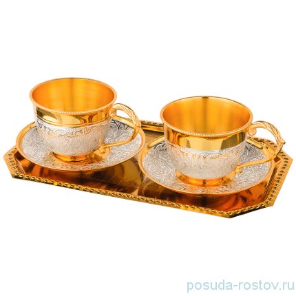 Кофейный набор 150 мл на 2 персоны 5 предметов &quot;Lefard&quot; (подарочная упаковка) / 193523