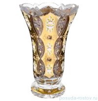Ваза для цветов 35,5 см н/н &quot;S.Crystal /Резной с золотом&quot; / 059907