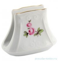 Салфетница 9 х 7 см &quot;Камелия /Мейсенский букет&quot; / 295092