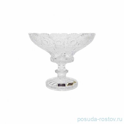Ваза для конфет 20,5 см н/н &quot;A.Crystal /Хрусталь резной&quot; / 339768