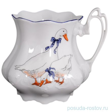 Чашка низкая &quot;Корона /Гуси&quot; / 087374