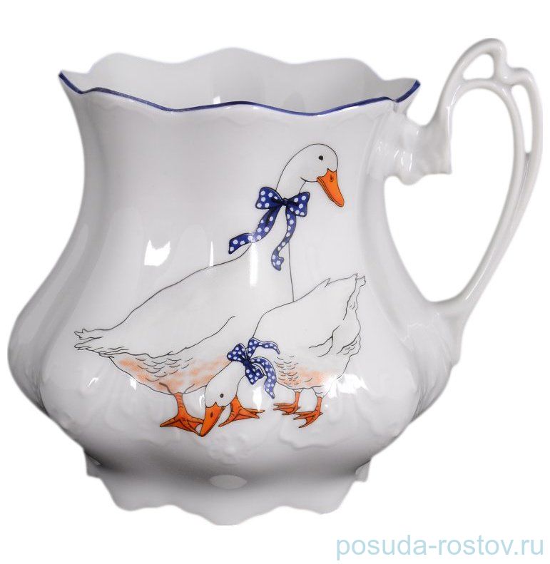 Чашка низкая "Корона /Гуси" / 087374