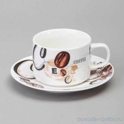 Набор кофейных пар 180 мл 2 шт &quot;coffee mania&quot; / 365330