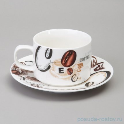 Набор кофейных пар 180 мл 2 шт &quot;coffee mania&quot; / 365330