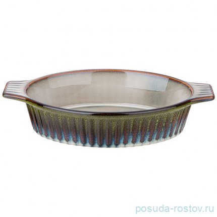 Форма для запекания овальная reactive green 31*19*6,5 см / 345573