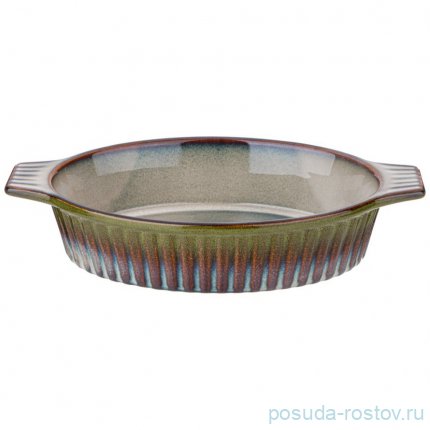 Форма для запекания овальная reactive green 31*19*6,5 см / 345573