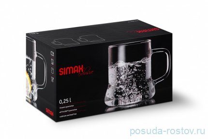 Набор кружек 250 мл 2 шт &quot;Simax /Без декора&quot; / 143144