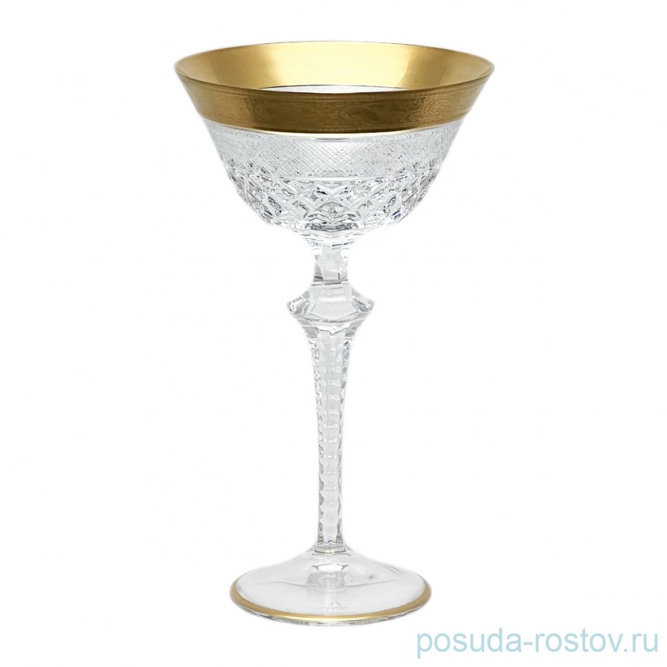 Креманки/мартинки 245 мл 2 шт "Рококо /золото" / 268738