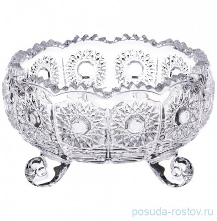 Конфетница 11 см на 3-х ножках &quot;muza crystal&quot; / 187595
