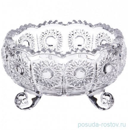 Конфетница 11 см на 3-х ножках &quot;muza crystal&quot; / 187595