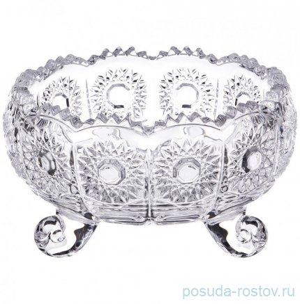 Конфетница 11 см на 3-х ножках &quot;muza crystal&quot; / 187595