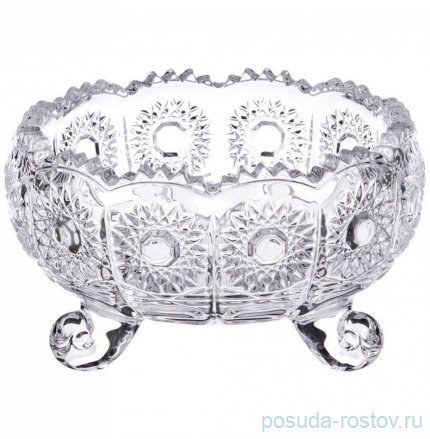 Конфетница 11 см на 3-х ножках &quot;muza crystal&quot; / 187595