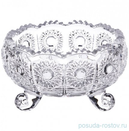 Конфетница 11 см на 3-х ножках &quot;muza crystal&quot; / 187595