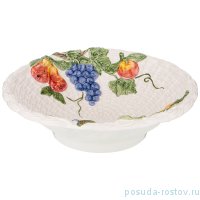 Блюдо 31 х 9 см круглое &quot;фрукты&quot; / 215373