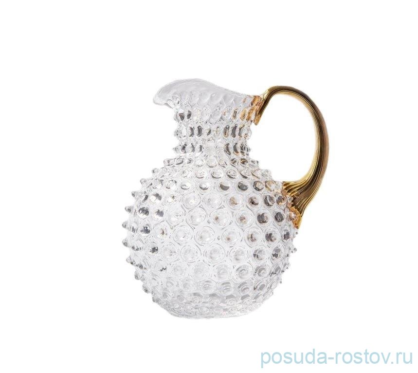 Кувшин для воды 2 л "Paris Hobnail /Золото" / 354580