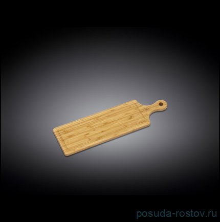 Доска сервировочная 50 x 15 см длинная с ручкой  / 260189
