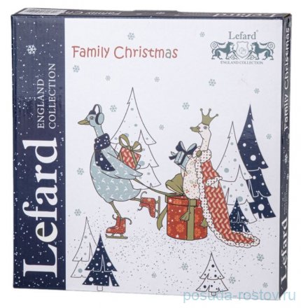 Тарелка 25 см 1 шт &quot;Family christmas&quot; / 362538