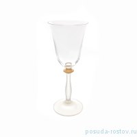 Бокалы для белого вина 185 мл 6 шт &quot;Анжела /Золотой ободок&quot; AS Crystal / 235696