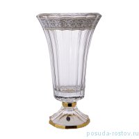 Ваза для цветов 30 см н/н &quot;Дожа /Узор /Золото&quot; / 199654