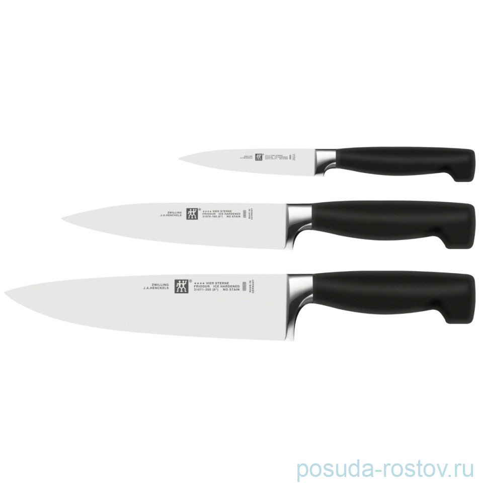 Набор кухонных ножей 3 предмета "Four Star /ZWILLING" / 323578