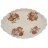 Блюдо 48 х 32 см овальное &quot;Artigianato ceramico /Гранат&quot; / 271467
