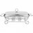 Мармит 2,2 л прямоугольный silver Agness / 336641