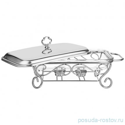 Мармит 2,2 л прямоугольный silver Agness / 336641