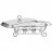 Мармит 2,2 л прямоугольный silver Agness / 336641