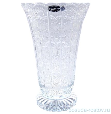 Ваза для цветов 30,5 см н/н &quot;Хрусталь резной&quot; G-P / 011732