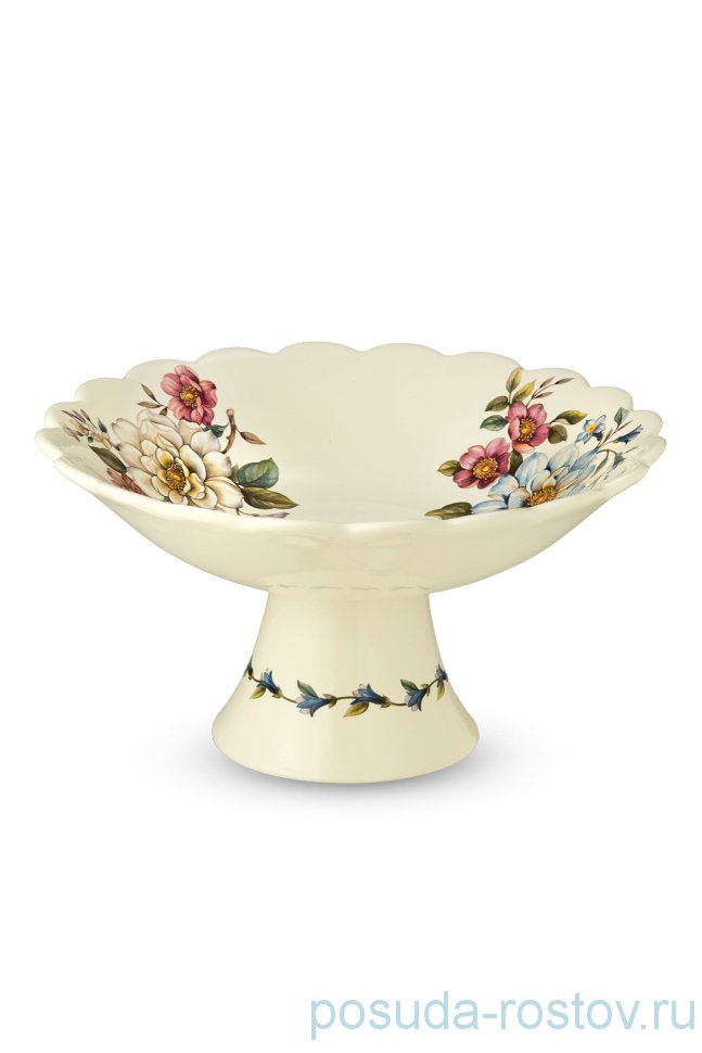 Фруктовница 30 см н/н "Artigianato ceramico /Весенние лепестки" / 243547