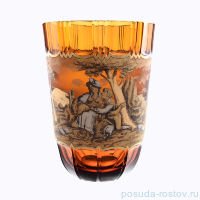 Ваза для цветов 21 см &quot;Эгерманн /Амбер /Свидание&quot; роспись пером / 155552