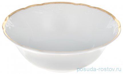 Салатник 16 см &quot;Тулип /Золотая ниточка /отводка золото&quot; / 151294