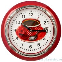 Часы настенные 25,4 х 25,4 х 5 см &quot;COFFEE&quot; / 268847