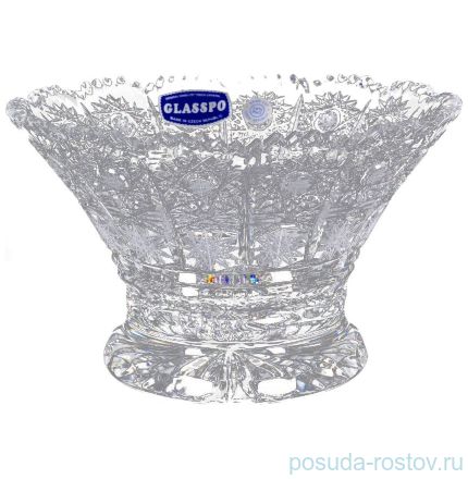 Ваза для конфет 16 см &quot;Glasspo /Хрусталь резной&quot; / 017768